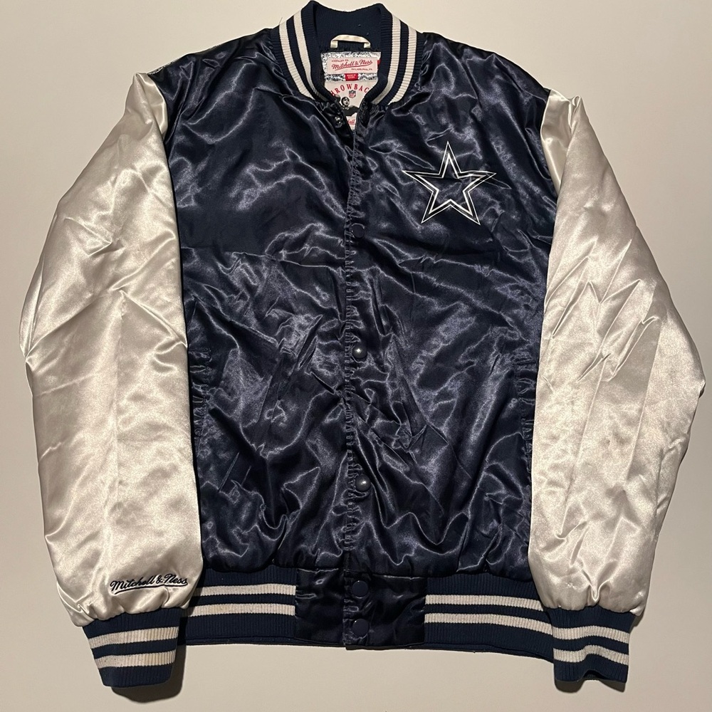 Mitchell & Ness NFL Dallas Cowboys Satin Jacket